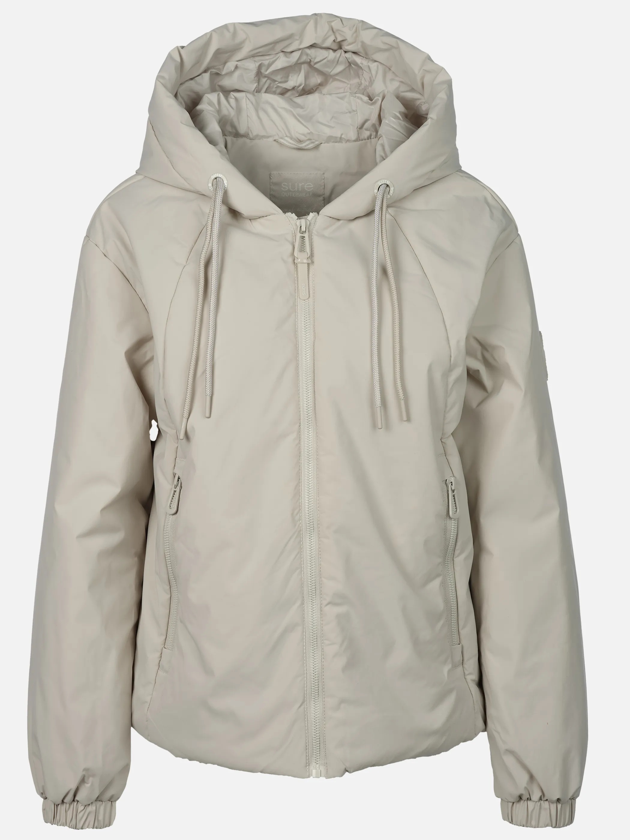 Sure Da-Cropped-Jacke Beige 920863 FRENCH OAK 1